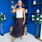 Maxine Tulle Midi Skirt Coco
