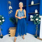 Maxine Tulle Midi Skirt Navy