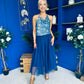 Maxine Tulle Midi Skirt Navy