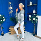 Molly Button Detail Knit Jumper Grey