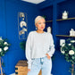 Paula Soft Knit Jumper Light Grey