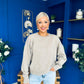 Paula Soft Knit Jumper Taupe