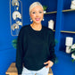 Paula Soft Knit Jumper Black