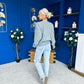 Paula Soft Knit Jumper Dark Grey