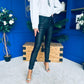 Wren Detailed Skinny Jeans Black