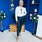 Wren Detailed Skinny Jeans Black