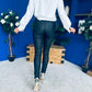 Wren Detailed Skinny Jeans Black