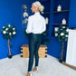 Wren Detailed Skinny Jeans Black
