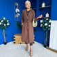 Angela Detailed Trench Coat Coco