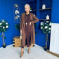 Angela Detailed Trench Coat Coco