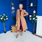 Angela Detailed Trench Coat Camel