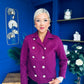 Jackson Detailed Jacket Plum