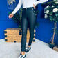 Hana Detailed Skinny Jeans Black