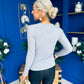 Suzi Detailed Longline Top Grey