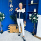 Michelle Detailed Cardi Navy
