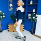 Michelle Detailed Cardi Navy