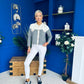 Michelle Detailed Cardi Grey
