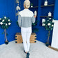 Michelle Detailed Cardi Grey