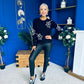 Sam Detailed Knit Jumper Black