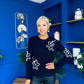 Sam Detailed Knit Jumper Black