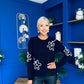 Sam Detailed Knit Jumper Black