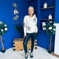 Sam Detailed Knit Jumper Cream