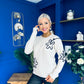 Sam Detailed Knit Jumper Cream