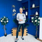 Sam Detailed Knit Jumper Grey