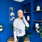 Sam Detailed Knit Jumper Grey