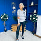 Sam Detailed Knit Jumper Grey