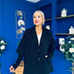 Collette Detailed Coat Black