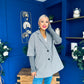 Collette Detailed Coat Grey