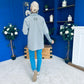 Collette Detailed Coat Grey