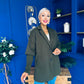 Collette Detailed Coat Khaki