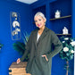 Collette Detailed Coat Khaki