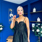 Jacinta Detailed Occasion Dress Black