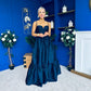 Jacinta Detailed Occasion Dress Navy