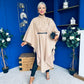 Phoebe Belted Longline Cape Beige Pre Order 18 Sept