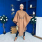Phoebe Belted Longline Cape Camel Pre Order 18 Sept