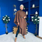 Phoebe Belted Longline Cape Coco