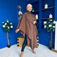Phoebe Belted Longline Cape Coco