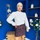 Freda Detailed Blouse Cream
