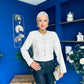 Thelma Military Style Jacket Cream