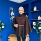 Justine Belted Cape Coco
