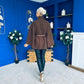 Justine Belted Cape Coco