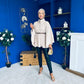 Justine Belted Cape Beige
