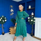 Rosha Layered Occasion Dress Emerald
