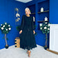 Rosha Layered Occasion Dress Black