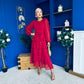 Rosha Layered Occasion Dress Wine