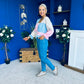 Laura Chunky Knit Cardi Blue